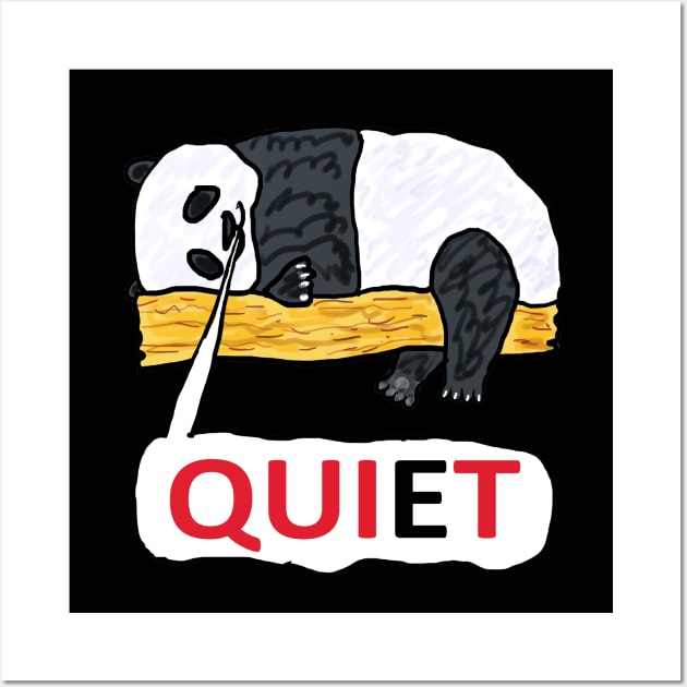 Quiet Quitting Wall Art by Mark Ewbie